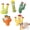 1 Set, variant on Borikise Handmade Soft Cactus Kitten Chew with Catnip Pure Organic Filler Boredom Relief Teasing Toy for Indoor Cats Pouncing