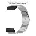 thumbnail image 3 of Stainless Steel Watch Band Replacement For 7S 6S 5S - Fashionable And Comfortable, Perfect Fit With Convenient Double Button Foldable Buckle, 3 of 8