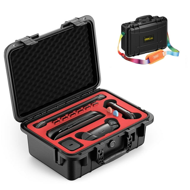 Étui Rigide de Voyage pour Nintendo Switch 2, Étanche IP67, Doublure Souple, Contient Console, Manette Pro et Accessoires