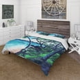 thumbnail image 1 of Designart 'Tropical Beach In Summer Paradise' Nautical & Coastal Duvet Cover, 1 of 5