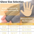 thumbnail image 4 of 2 Pairs Arthritis Compression Gloves, For Arthritis, Rheumatoid, Arthritis, Carpal Tunnel Pain, Compression Gloves For Arthritis For Women Men, Glov, 4 of 5