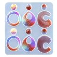 thumbnail image 1 of Earrings Casting Mold Irregular DIY Jewelry Silicone Mold Earrings Resin Mold, 1 of 8