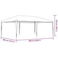 thumbnail image 2 of vidaXL Party Tent Outdoor Canopy Tent Patio Gazebo Marquee Beach Sunshade, 2 of 7