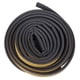 thumbnail image 2 of Burlete de goma para puerta, 2 rodillos, 13 m, forma D, insonorizante, color negro, D9x6, 2 of 14