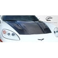 thumbnail image 3 of 2005-2013 Chevrolet Corvette C6 Carbon Creations DriTech H-Design Hood - 1 Piece, 3 of 8