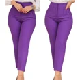 thumbnail image 3 of Pantalón Tiro Alto De Vestir Con Pinzas, 3 of 4