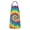 Colorful Rainbow Tie, variant on Colorful Tie Dye Spiral - Floral Pattern Apron-Garden Aprons for Women with Pockets-Cotton Linen Waterproof Kitchen Cooking Gardening Aprons Adjustable for Kitchen,Cooking,BBQ and Salon 33x27 Inch