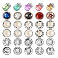 thumbnail image 2 of 30 Pieces Shirt Sweater Shank Button Replacement Cufflink Badge Clothes Coat Metal Buttons Brooch Pin Cufflink Badge Sewing Accessories Colorful, 2 of 6