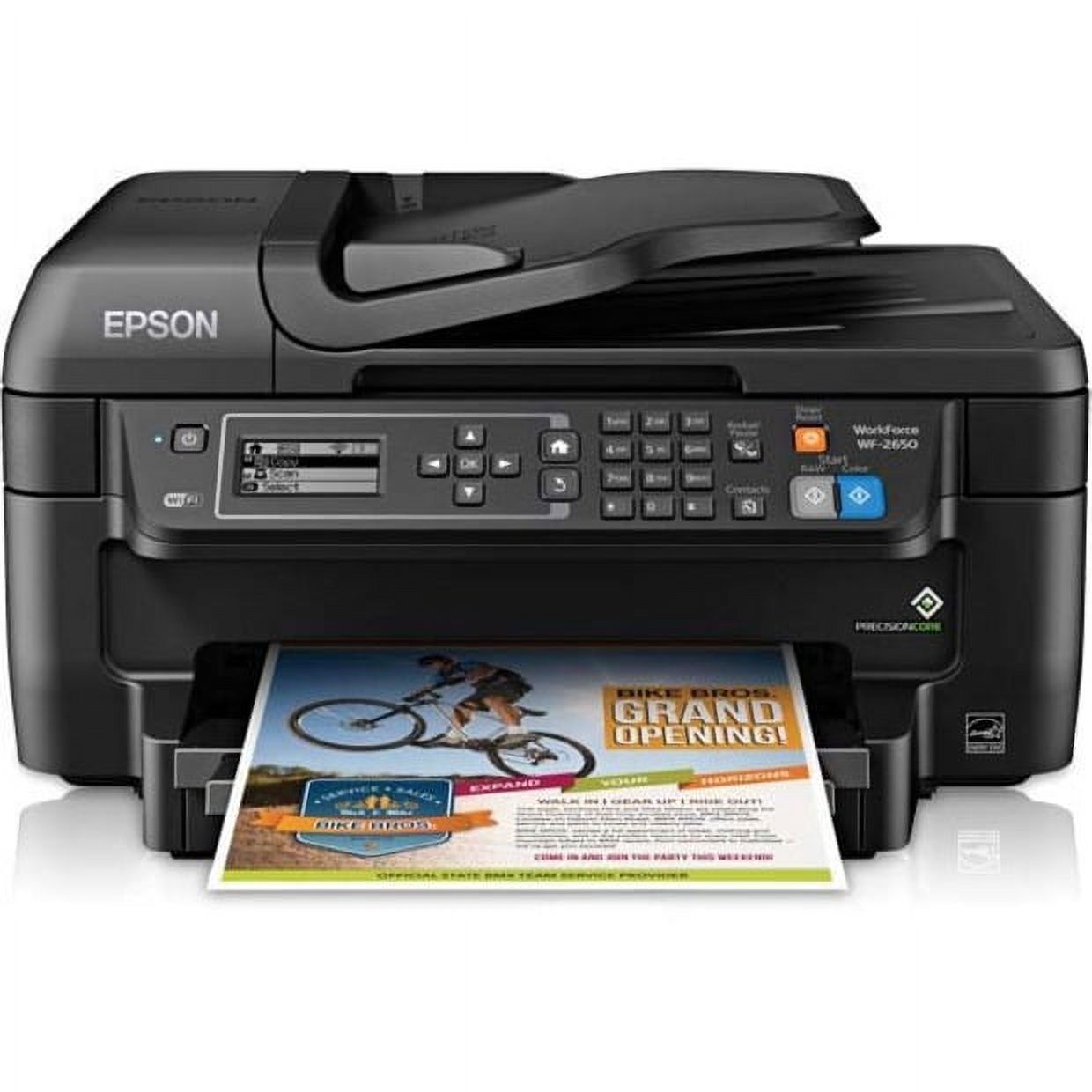 Epson WorkForce WF-2650 All-In-One Printer, Copier, Scanner &amp; Fax 