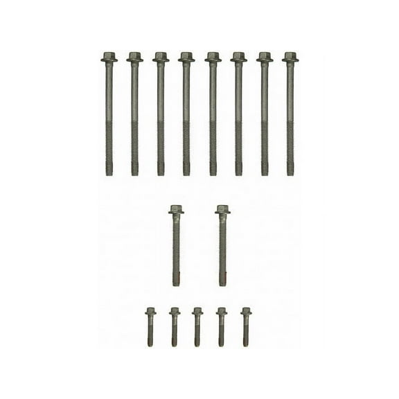 Head Bolt Set - Compatible with 2002 - 2004 Chevy Avalanche 1500 5.3L V8 2003