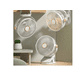 thumbnail image 2 of Ventilador Recargable Usb Con Luz, 5 Velocidades, 17.cm Xtellar blanco, 2 of 4