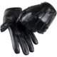 thumbnail image 1 of Guantes de cuero para hombre, guantes de invierno con pantalla táctil y forro polar interior Thinsulate, mitones de cuero sintético negros para clima frío, conducción al aire libre, regalo de Navidad, 1 of 4