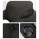thumbnail image 5 of Sombrero de ventilador solar recargable | Gorra de protección solar impermeable de ala ancha | Cubrecuello ajustable de secado rápido | Senderismo al aire libre, pesca, jardinería | 3 velocidades de, 5 of 5