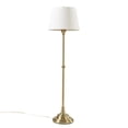 thumbnail image 3 of JERFIT Classic Antique Bronze Iron Floor Lamp with Empire Shade, Plug-In LED Standing Lamp for Living Room, Bedroom, Study, 3 of 6