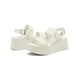 thumbnail image 2 of Sandalia Única Con Plataforma Para Dama Ajuste Hebilla Latte beige 22, 2 of 6