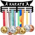 thumbnail image 1 of Perchero para colgar medallas, soporte para medallas de carreras deportivas, soporte de pared de hierro, 1 of 8