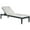 Dark Slate Grey/Beige, variant on Safavieh Azusa Outdoor Contemporary Patio Sunlounger with Cushion