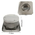 thumbnail image 2 of Compatible avec les Chauffages de Patio Pyramidaux, Chauffage Extérieur, Acier Inoxydable Argenté, Isolation Thermique, Acier Inoxydable 304, 2 of 12