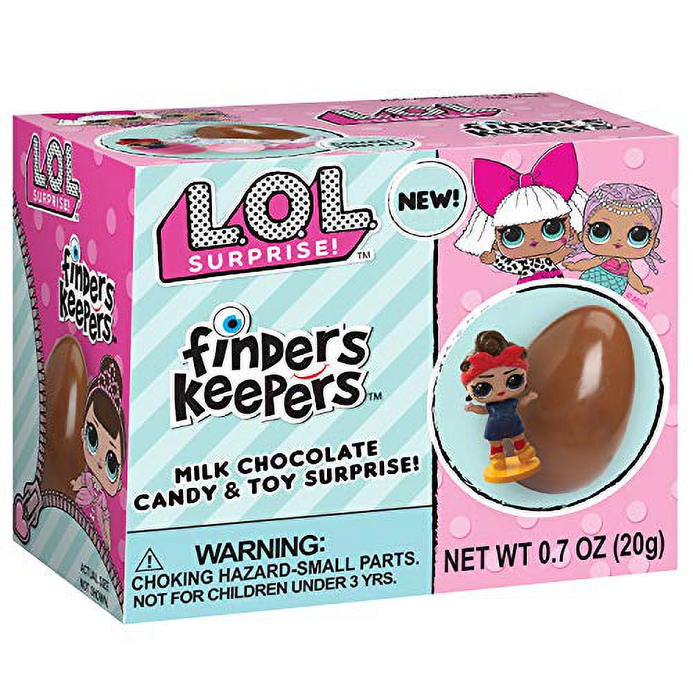Surprise Finders Keepers Milk Chocolate Candy Egg with