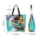 thumbnail image 5 of Balery Stylish Sunglasses Iguana Bolsa Tote Estilo Estético con Cremalleras, Bolsa de Hombro, Bolsa de Compras Grande y Plegable, 5 of 8