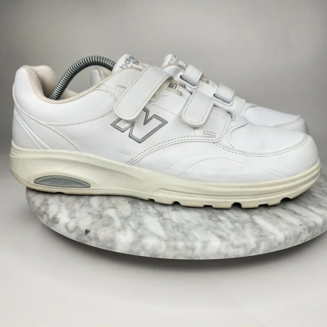 New Balance 812 Walking Rollbar DSL-2 White Mens Shoes Size 11 Wide 2E MW812VW
