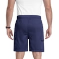 thumbnail image 5 of QDG Men's Relaxed Fit Cargo Shorts with Drawstring Elastic Waist Multi-Pocket for Daily Hiking Work, 5 of 7