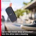 thumbnail image 5 of SSD portátil SanDisk de 2 TB - Hasta 800 MB/s, USB-C, USB 3.2 Gen 2, firmware actualizado - Unidad de estado sólido externa - SDSSDE30-2T00-G26, 5 of 5