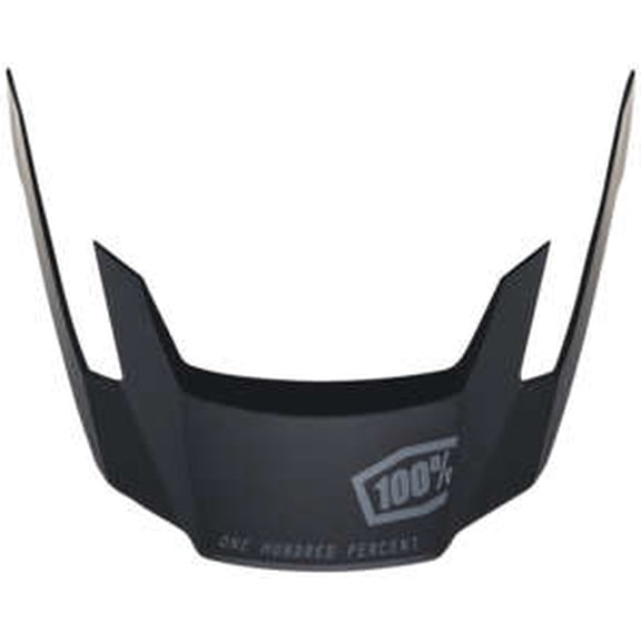 100% Altec Visor - Black - XS/S 89025-00001