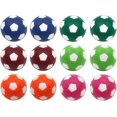 thumbnail image 1 of Ballons de Remplacement pour Football de Table Mini Multicolore 36mm Officiel 12 Pack, 1 of 5