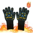 thumbnail image 3 of Protección de manos, guantes resistentes a altas temperaturas de 800 ° C Guantes protectores Construcción robusta Jadeshay A, 3 of 8