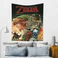 thumbnail image 4 of The Legend Of Zelda Tapestry Wall Hanging Wall Art Decor Wall Tapestry For Living Room Bedroom Dorm 51x60 Inch, 4 of 7