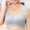 Gray, variant on Azrian Full Figure Womens Plus Size Bras,Women Yoga Solid Sleeveless Cold Shoulder Casual Tanks Blouse Tops Intimates