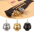 thumbnail image 2 of Yokua 2Pcs/pack Guitar Strap Buttons End Pins with Mounting Screws Guitar Straplocks, 2 of 12