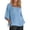 BU2, variant on Letdown Women's Loose Fit Square Neck Short Sleeve Blouse, Solid Color Casual Summer Vacation Top (Beige,L)