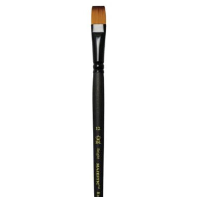 Royal & Langnickel R4100B-12 Best Majestic Taklon Acrylic and Oil Brush Bright 12 