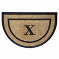 thumbnail image 1 of Nedia Home 18101X Tapis de Cadre en Caoutchouc de 24 x 36 Po - Monogrammé x Demi-Rond, 1 of 1