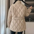 thumbnail image 6 of Winter Coats Sevevn Women's Quilted Jacket Oversized Long Puffer Jacket Belt Winter Coat, 6 of 6