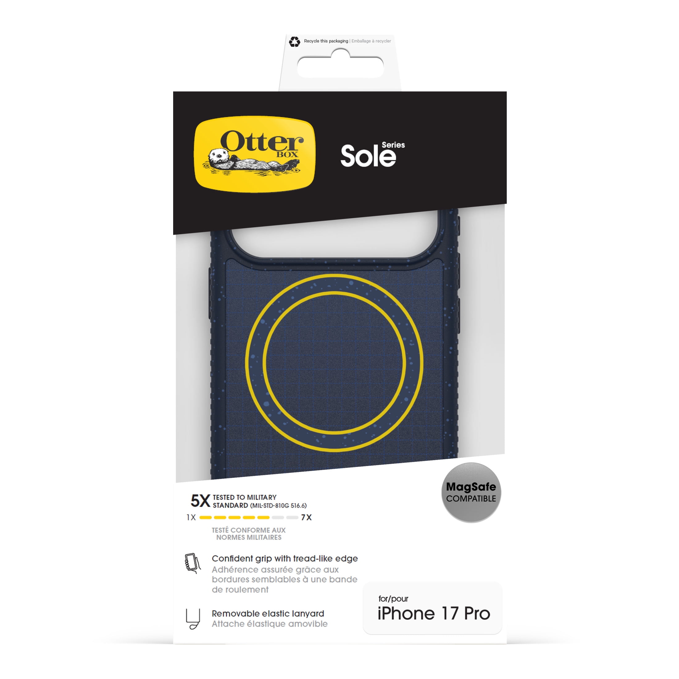 OtterBox Sole Series Case with MagSafe for Apple iPhone 18 Pro and iPhone 17 Pro - Blue