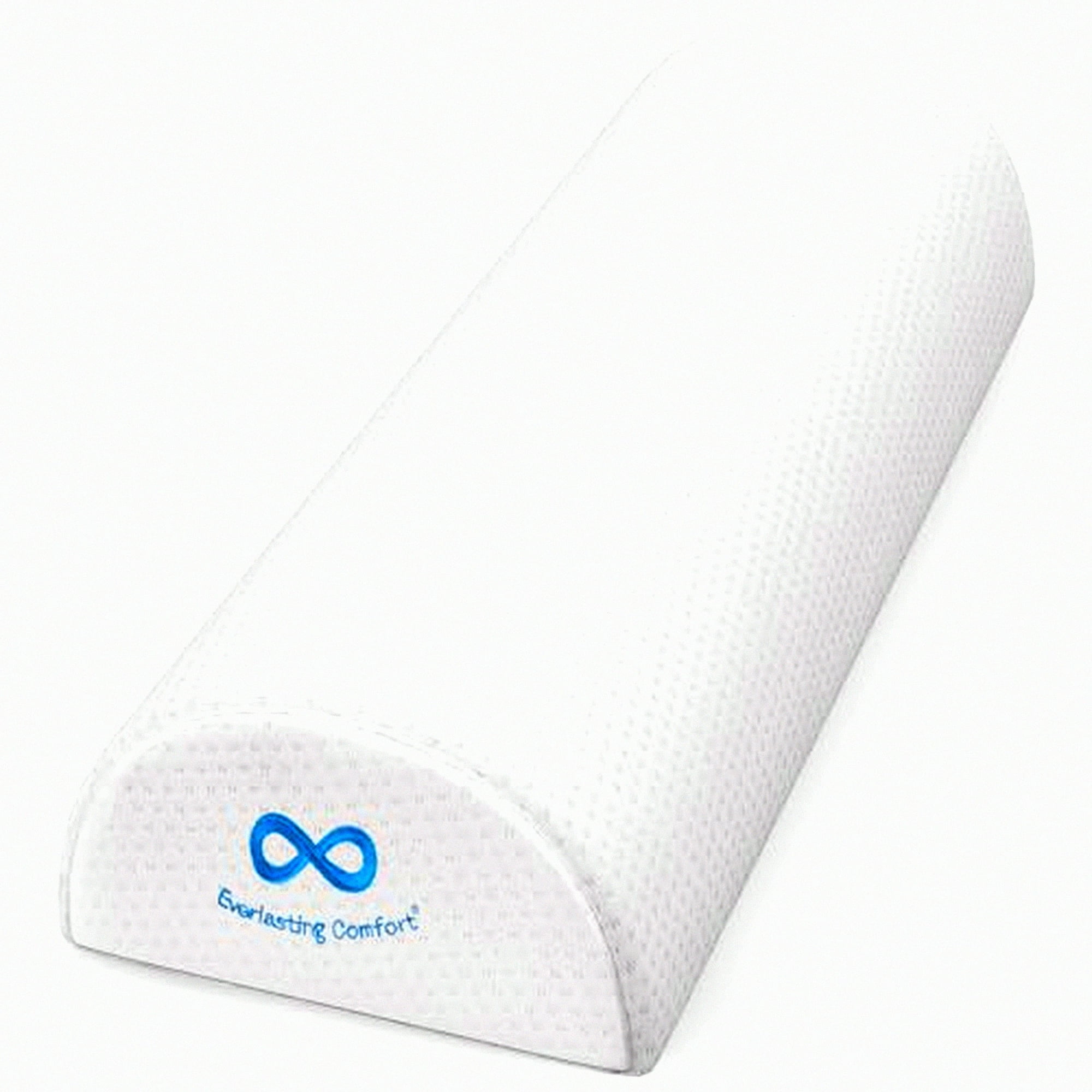 MemoryFoam LegBack Bolster Half Moon Sleeping Pillow Supportive Cushion for Legs Back Orthopedic Knee Pillow for Pain Relief Comfort Walmart