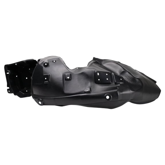 TRQ Front Left Inner Fender Liner Black Drivers Side Fits Select 2003-2011 Ford Crown Victoria Mercury Grand Marquis 2003-2004 Marauder FO1248122