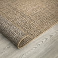 thumbnail image 5 of Modern Indoor & Outdoor Rug Jute Look in Beige, 5 of 6