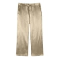 thumbnail image 3 of Migroa Mens Baggy Casual Dress Pants Lightweight Pleated Wide Leg Pants Loose Relaxed Fit Trousers Gold XL, 3 of 5