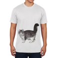 thumbnail image 1 of American Curl Cat Mens Soft T Shirt, 1 of 1