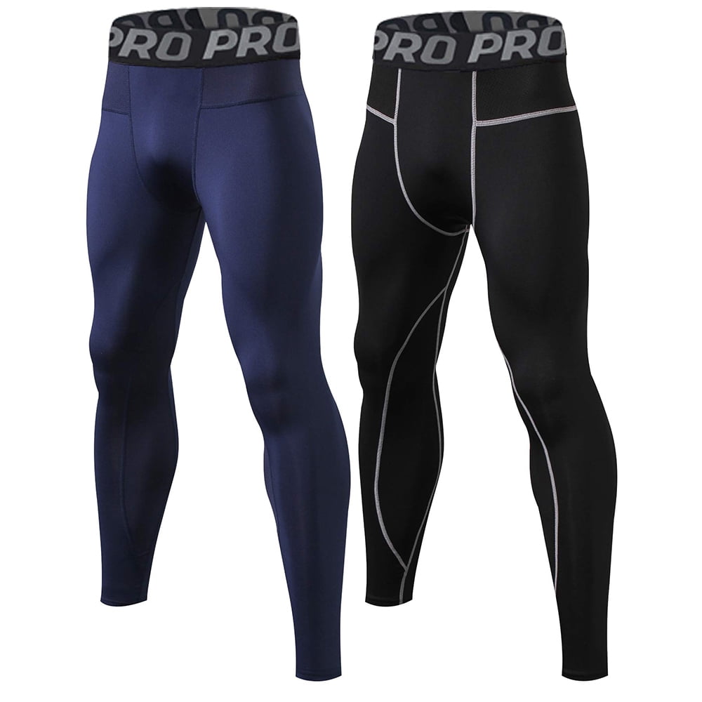 2-in-1 Running Pants Male Sports Leggings Compression Trousers for  Basketball Football Men Jogging Tights Gym Sportswear Capris - AliExpress