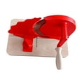 thumbnail image 1 of simhoa Manual Bread Slicer Handhold Loaf Cutter for Crusty Breads Home Supermarkets red, 1 of 8