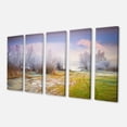 thumbnail image 2 of Beautiful Foggy Autumn Sunset - Large Landscape Canvas Art Print, 2 of 3