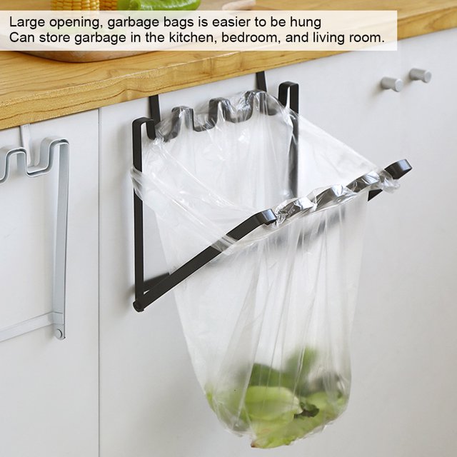 Rejilla para bolsas de basura, bolsa de basura para residuos domésticos, rejilla para bolsas de basura, suministros de cocina, materiales ecológicos