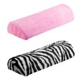 thumbnail image 4 of Minnieouse Herramienta de maquillaje de poliéster para manicura de uñas con cojín cómodo y duradero, almohadilla de mano para decoración de Juegos de manicura rayas de cebra, 4 of 6