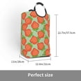 thumbnail image 3 of Lsque Hand Drawn Strawberry Laundry Basket, Laundry Hamper, Dirty Clothes Hamper for Laundry, Collapsible, Waterproof Laundry Baskets with Aluminum Handles for Laundry, Dorm, Family, 3 of 6