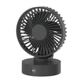 thumbnail image 2 of sruoe Fan Desk Fan, Tabletop Fans for Home, Tabletop Fans on Clearance, Personal Fan, Rechargeable Fan, Desk Fan USB, Desk Fans Small Quiet, All Fans Sleep Fan Air Circulator Travel Fan, 2 of 5